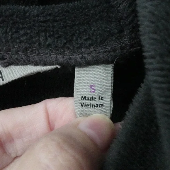 Athleta Hoodie Womens‎ Small Charcoal Gray Funnel Neck Kangaroo Pocket - Picture 4 of 16